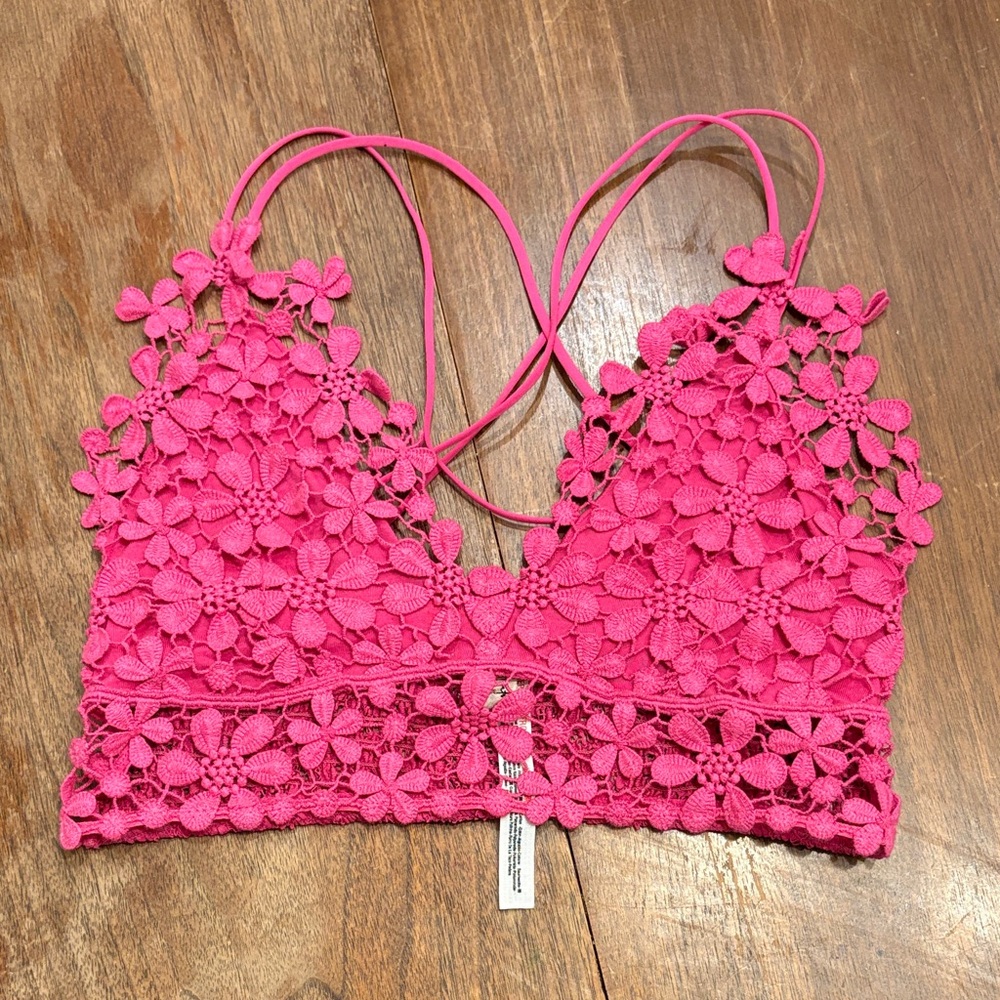 Free People Intimately Crochet Bralette
